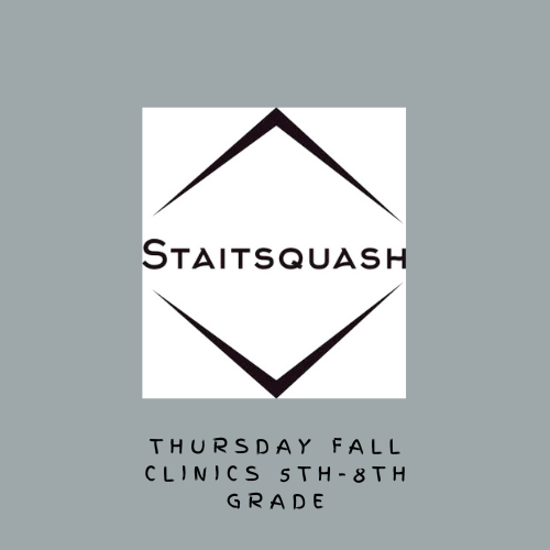 5th-8th grade Fall Clinics -THURSDAYS Sept 11th- Nov 6th 9 sessions $360