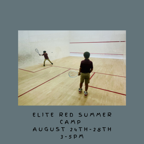 Elite Red Summer Camp August 24th-28th  3pm-5pm   $450