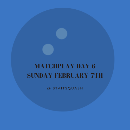 MatchPlay Day 6- Sunday February 7th